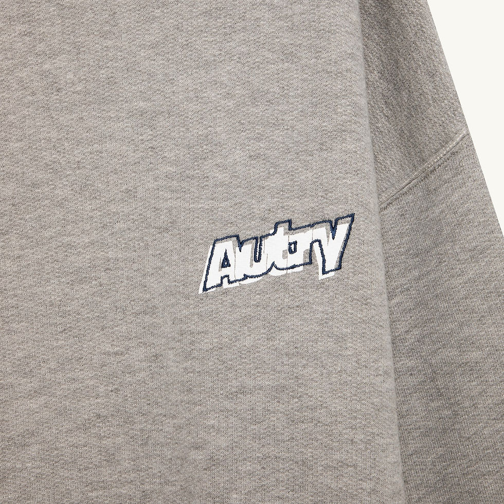 Miniature : Sweat-shirt AUTRY Double Logo SWPX gris