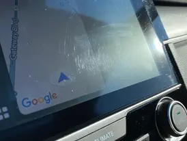 Interior car screen