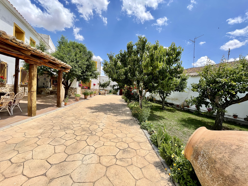 jardin casa el almendro