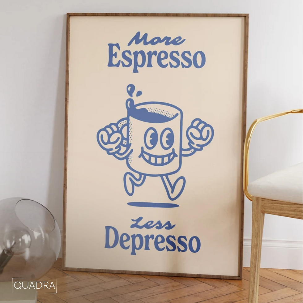 More expresso, less depresso
