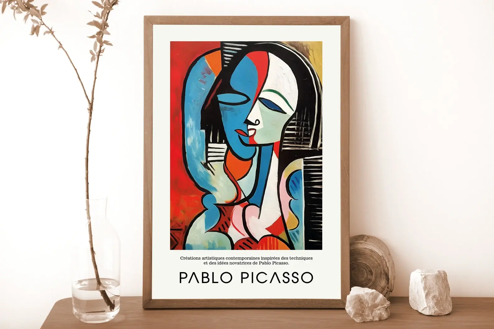Pablo Picasso - Caras Geométricas