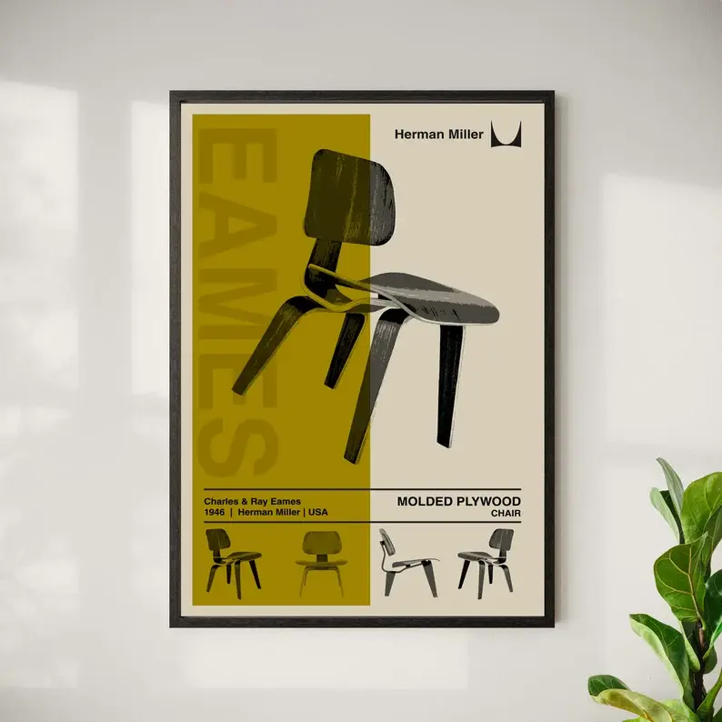 Miniatura: Sillas - Eames Herman Miller