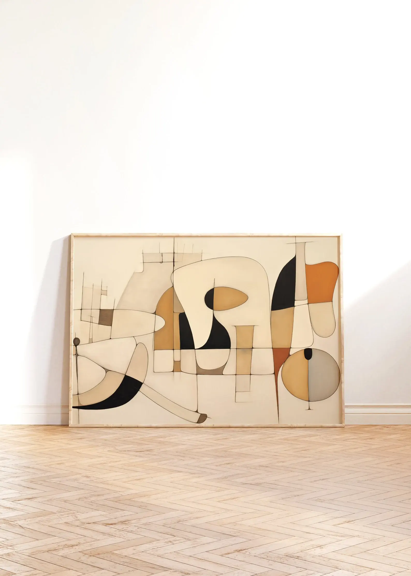 Arte Horizontal - Crudo y Negro