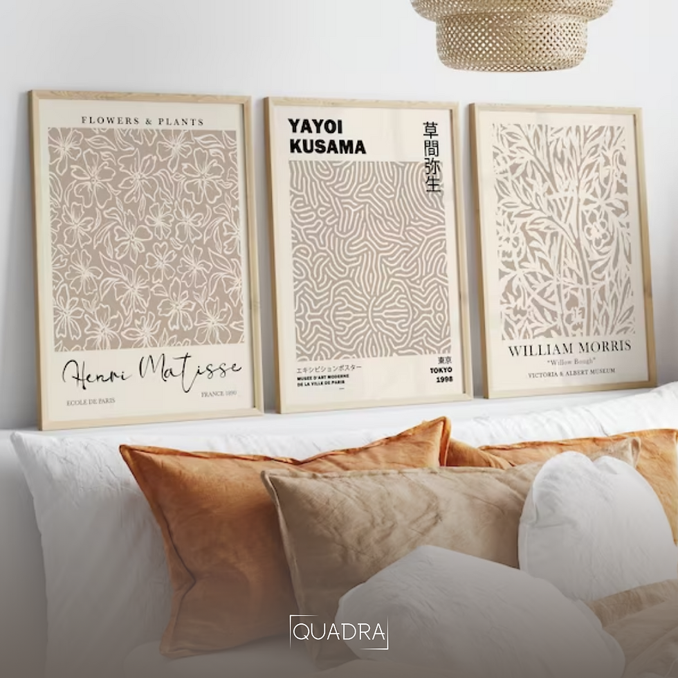 Diseños Beige de Matisse /Yayoi Kusama / Morris