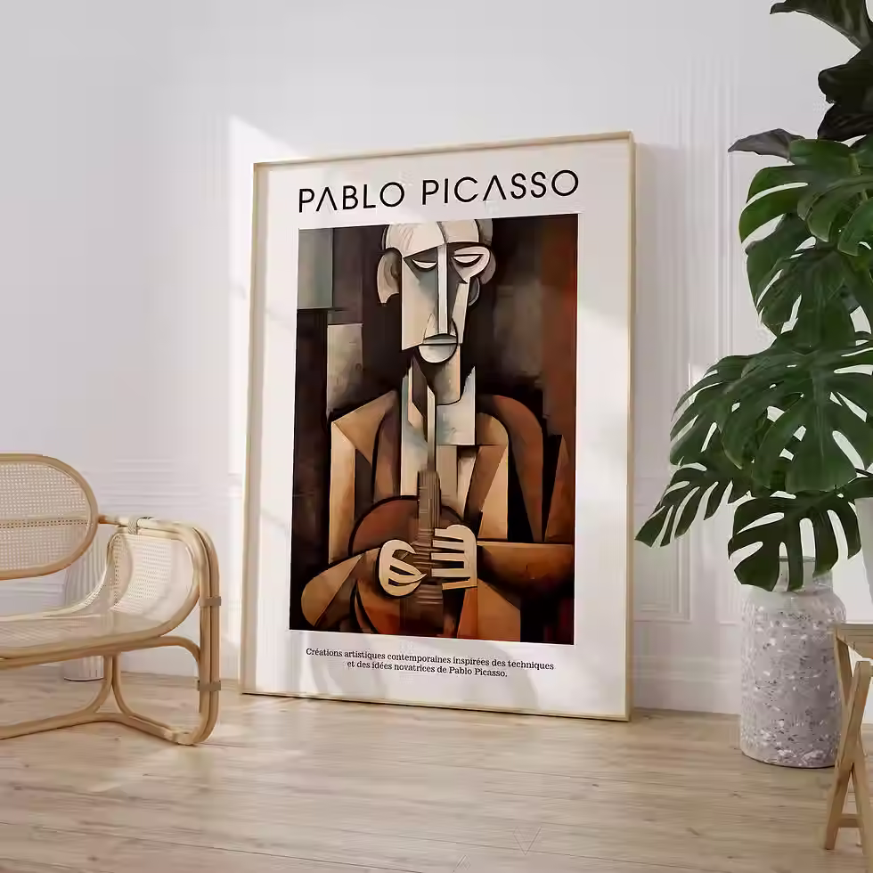 Miniatura: Pablo Picasso - Hombre Abstracto