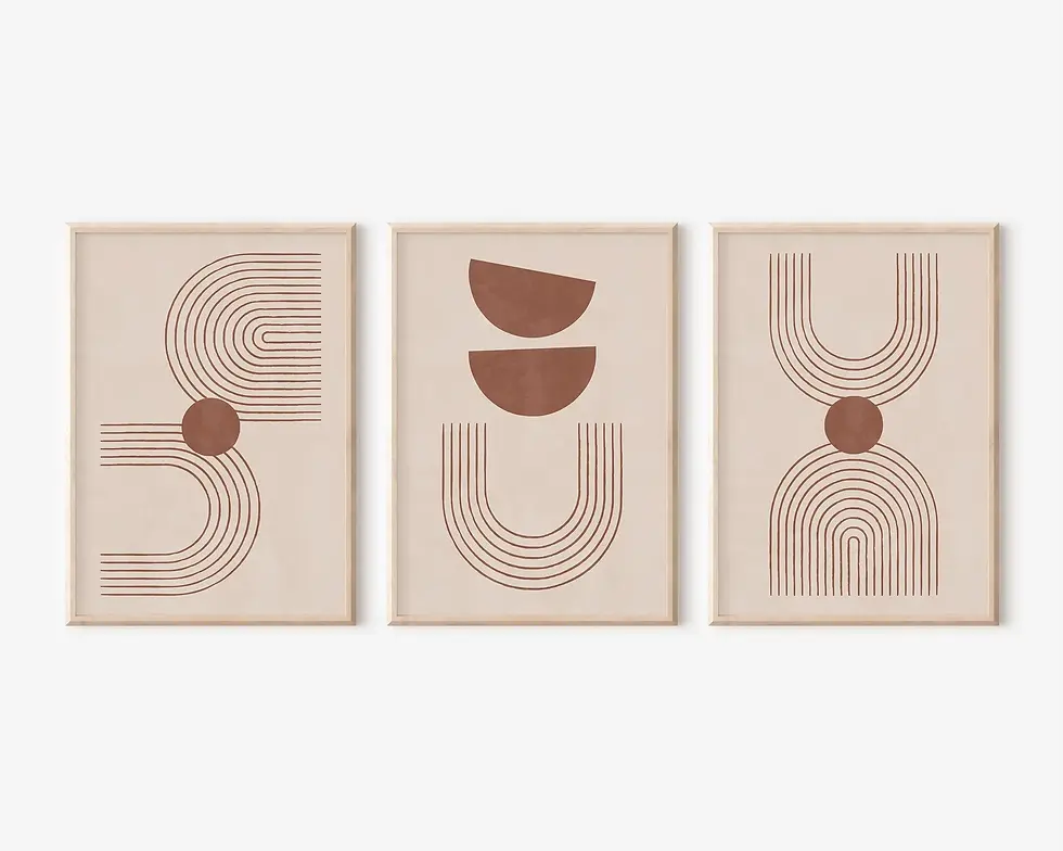 Miniatura: Arte Boho Terracota