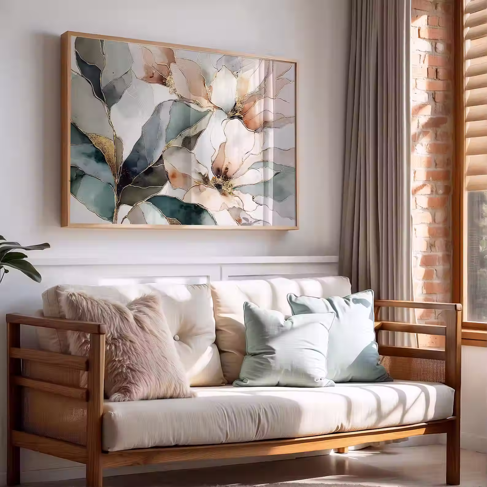 Arte Botanico - Flores Pastel