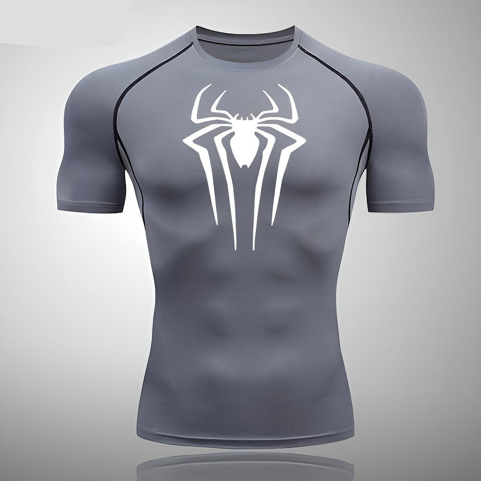 Thumbnail: spiderman compression tshirt 