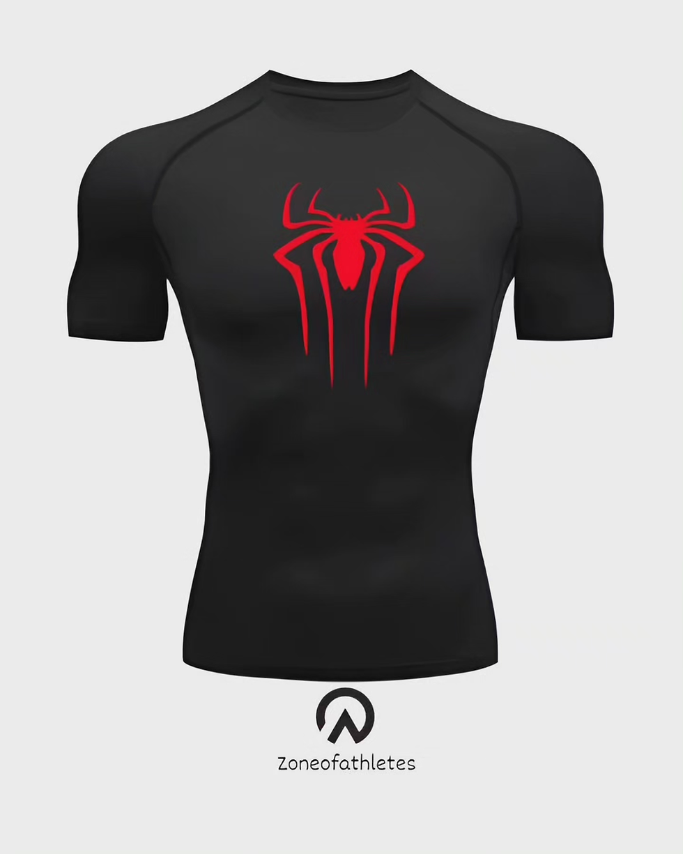 spiderman compression tshirt 