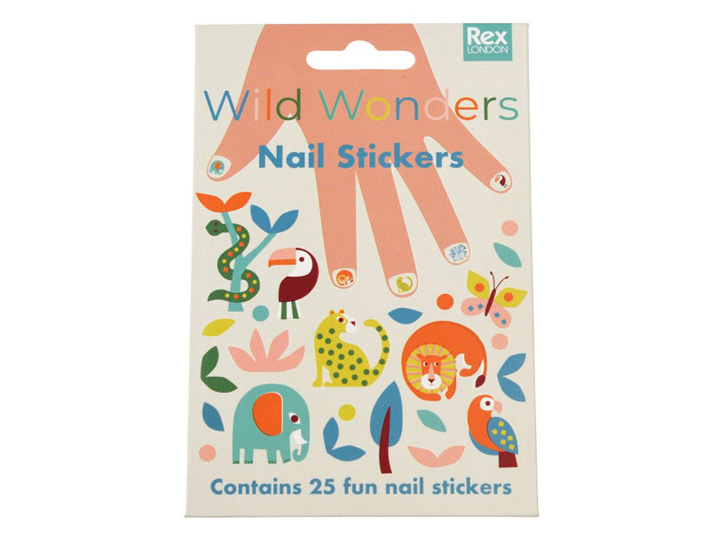 Fingernagel-Sticker "Wild Wonders"