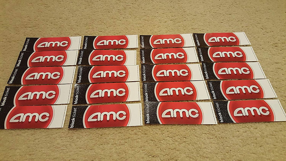 Thumbnail: AMC Black Tickets - 20 Pack