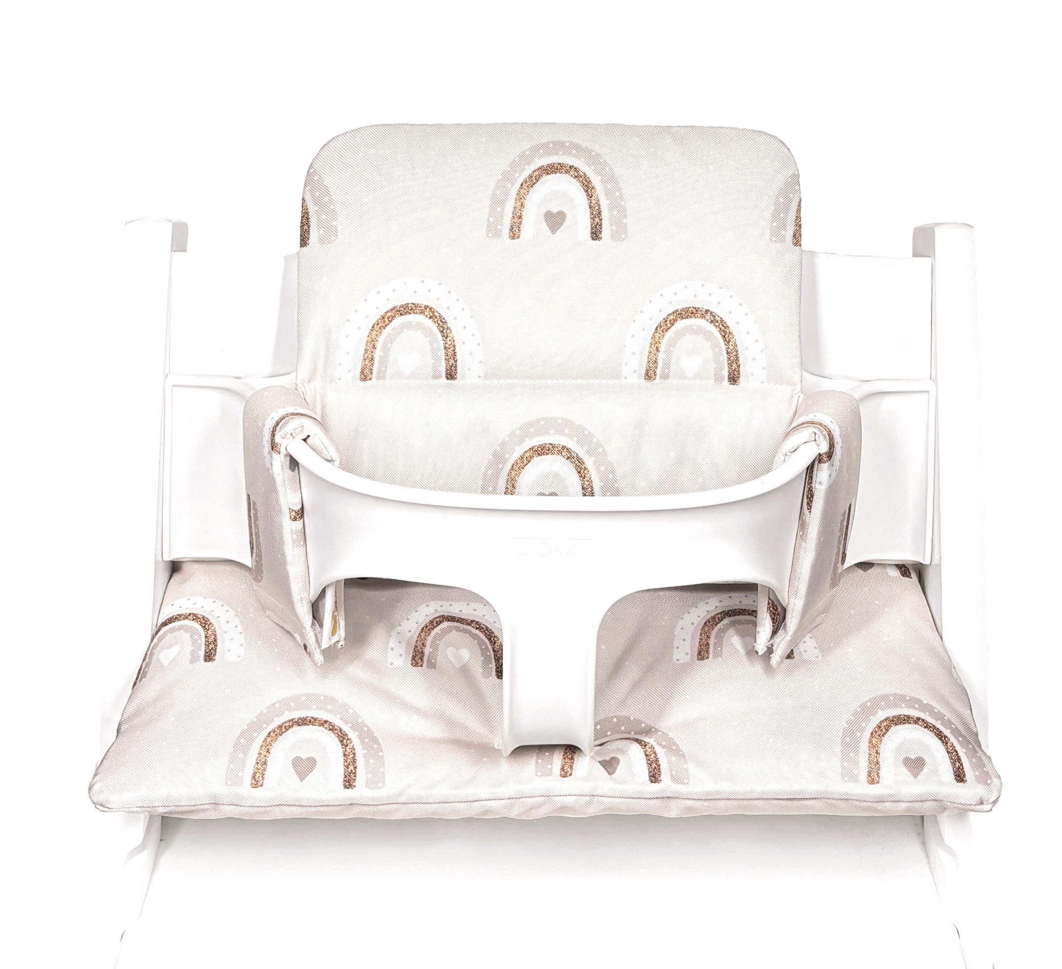 Sitzkissen für Stokke Tripp Trapp  Regenbogen beige