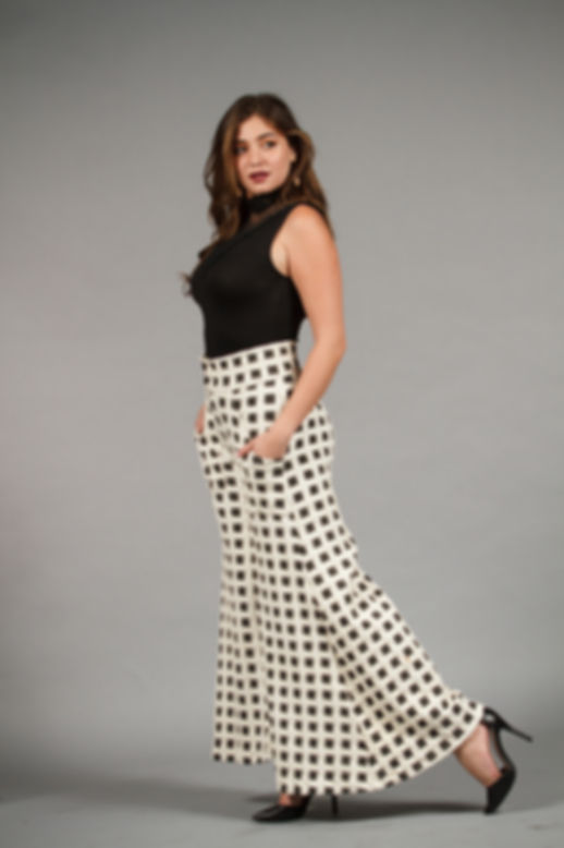 Checkered Pants