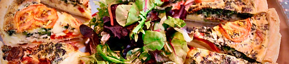 SALADS & QUICHE