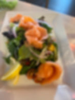 cafe salmon salad
