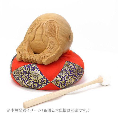 白木木魚 4.5寸 | メモリアルギャラリー