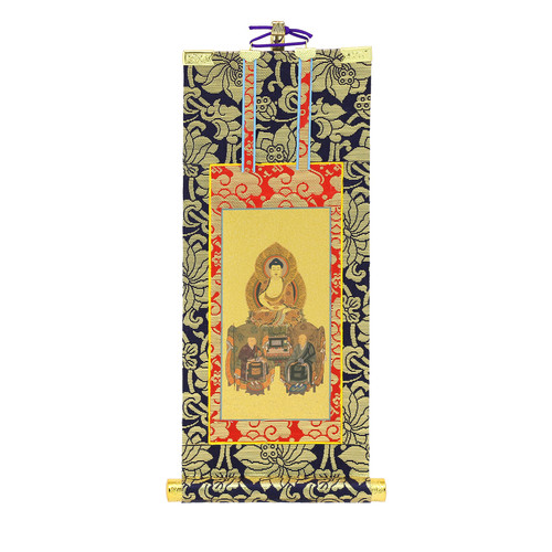 真*如様 掛軸 曹洞宗三尊仏 木箱付き 仏画 曹洞宗宗務庁藏版 落款あり 曹洞三 掛軸 曹洞宗 三尊仏 30代 | メモリアルギャラリー