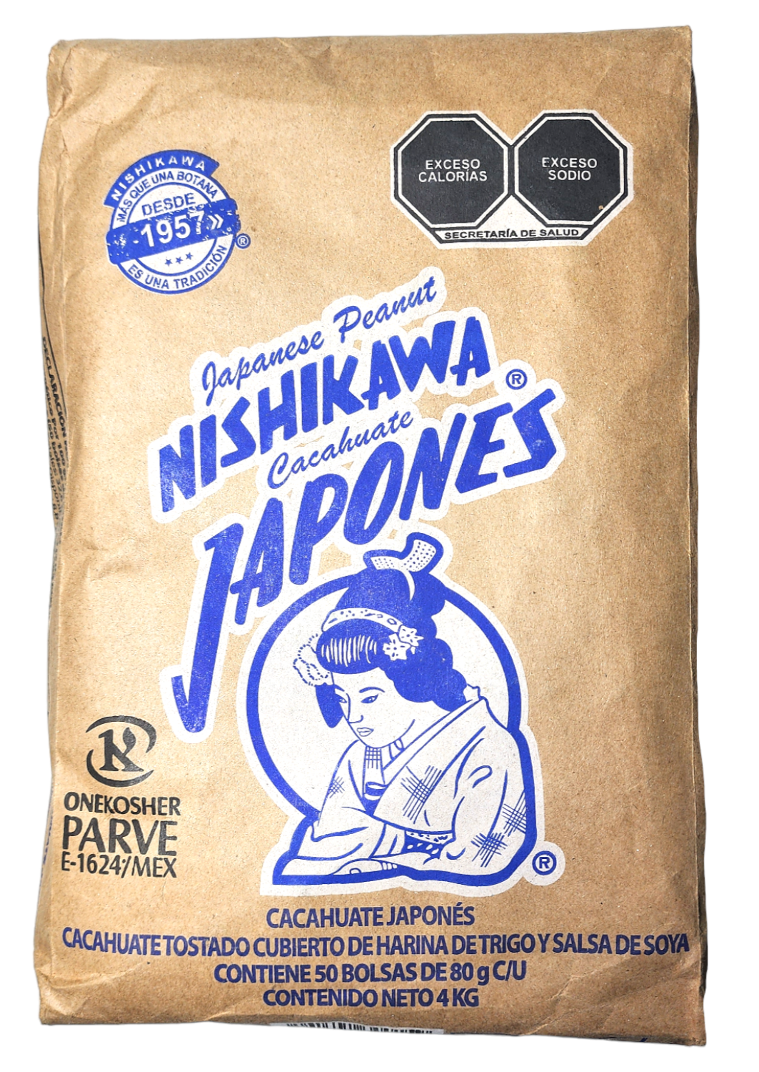 Cacahuates Nishikawa Japones 80g