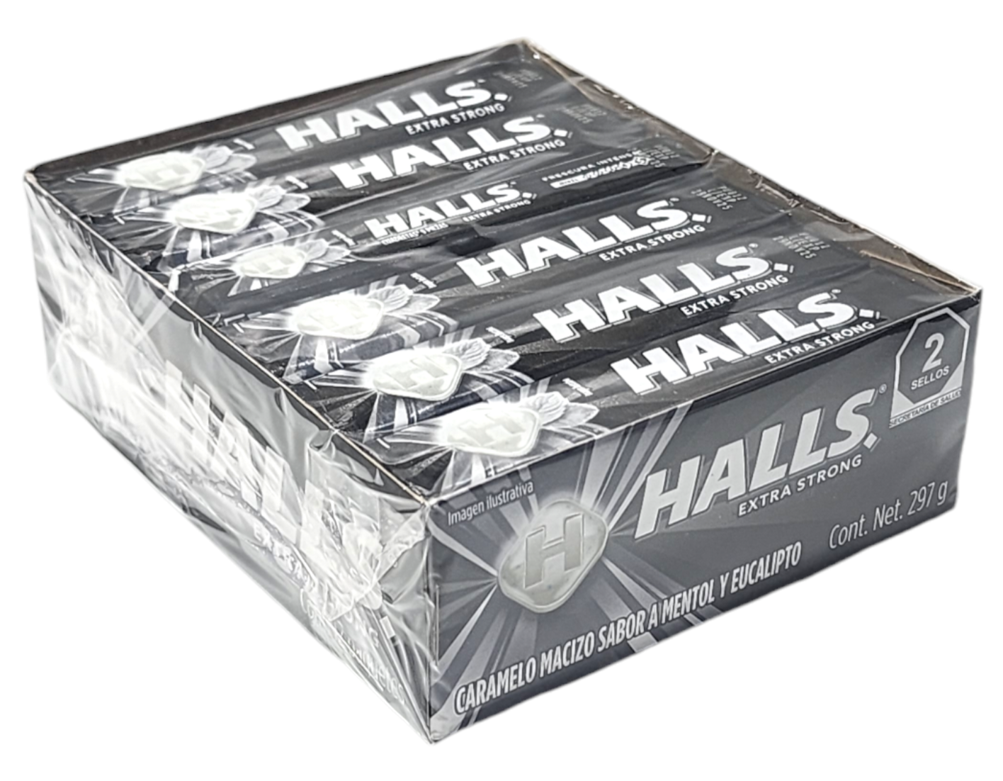 Halls Negra Extra Stronge