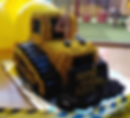Construction Digger Cake
