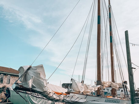 SAILING IN NEWPORT WITH ADIRONDACK II