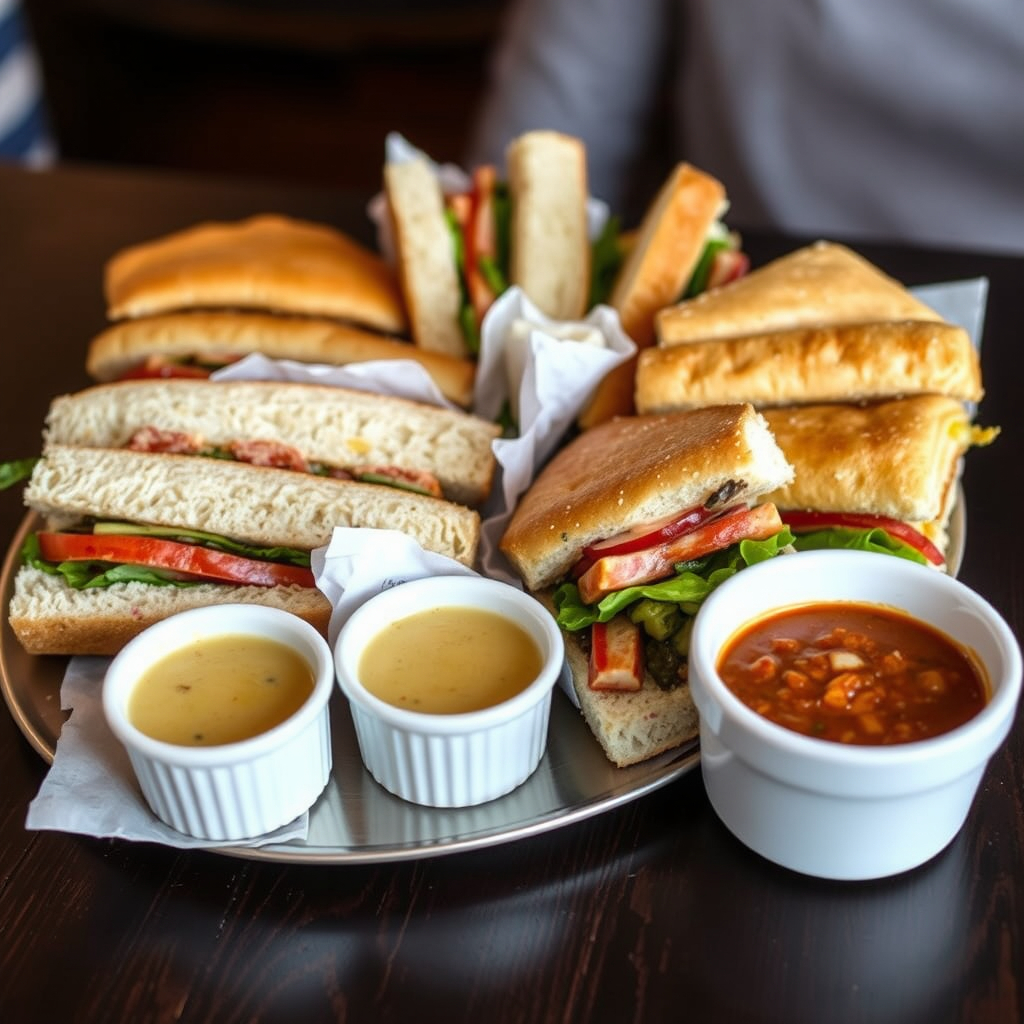 Arranged Food and Objects