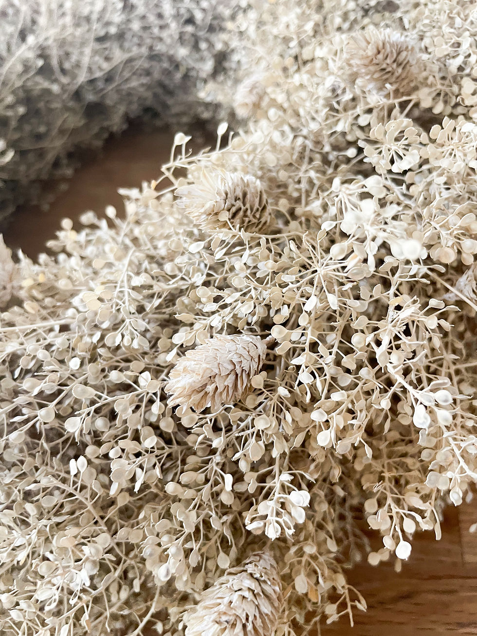 Miniaturbild: Adventskranz mit Blumenkranz
