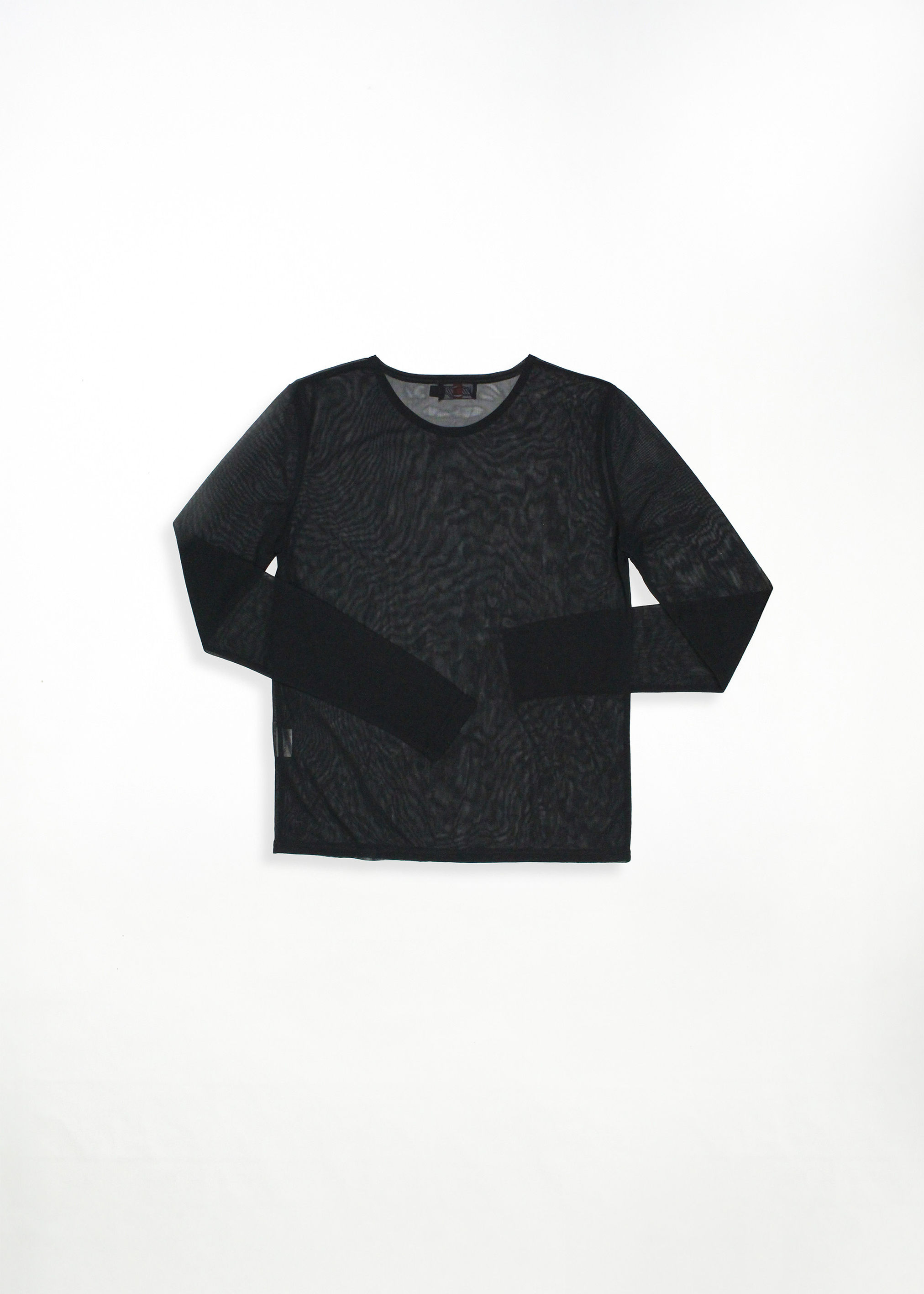 BLACK MESH LONGSLEEVE Size S