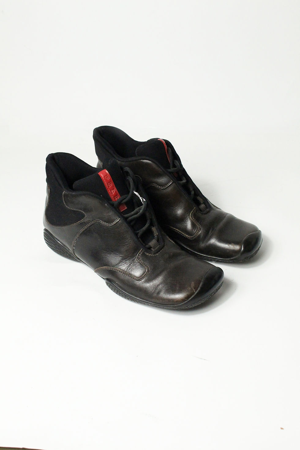 Thumbnail: ARCHIVAL PRADA ANKLE BOOTS SIZE 37,5