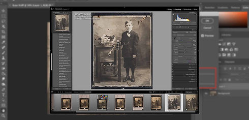 obnova i restauracije stare fotografije
