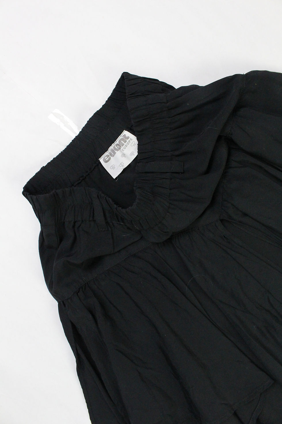 Thumbnail: BLACK RUFFEL / LAYERED SKIRT Size XS