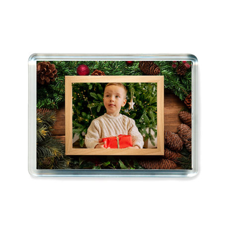 Božićni foto magnet