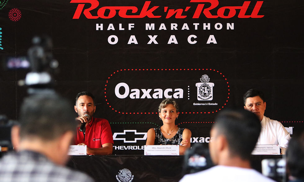 Con la asistencia de tres mil 500 corredores, este domingo se realizará en la ciudad de Oaxaca el Medio Maratón Rock and Roll 2018.