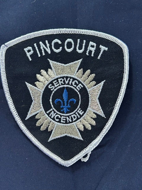 Canadian Fire Dept Shoulder flash Pincourt