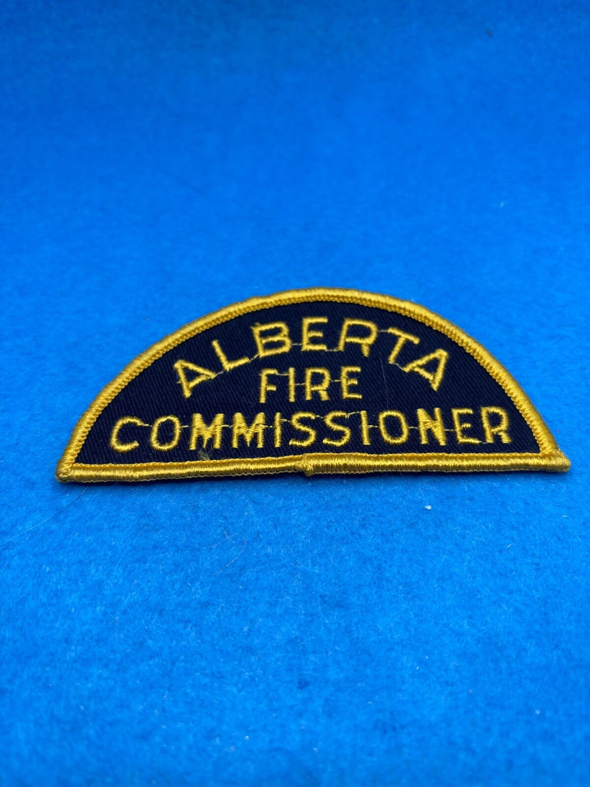 Canadian Fire Dept Shoulder flash Alberta Fire Commissioner