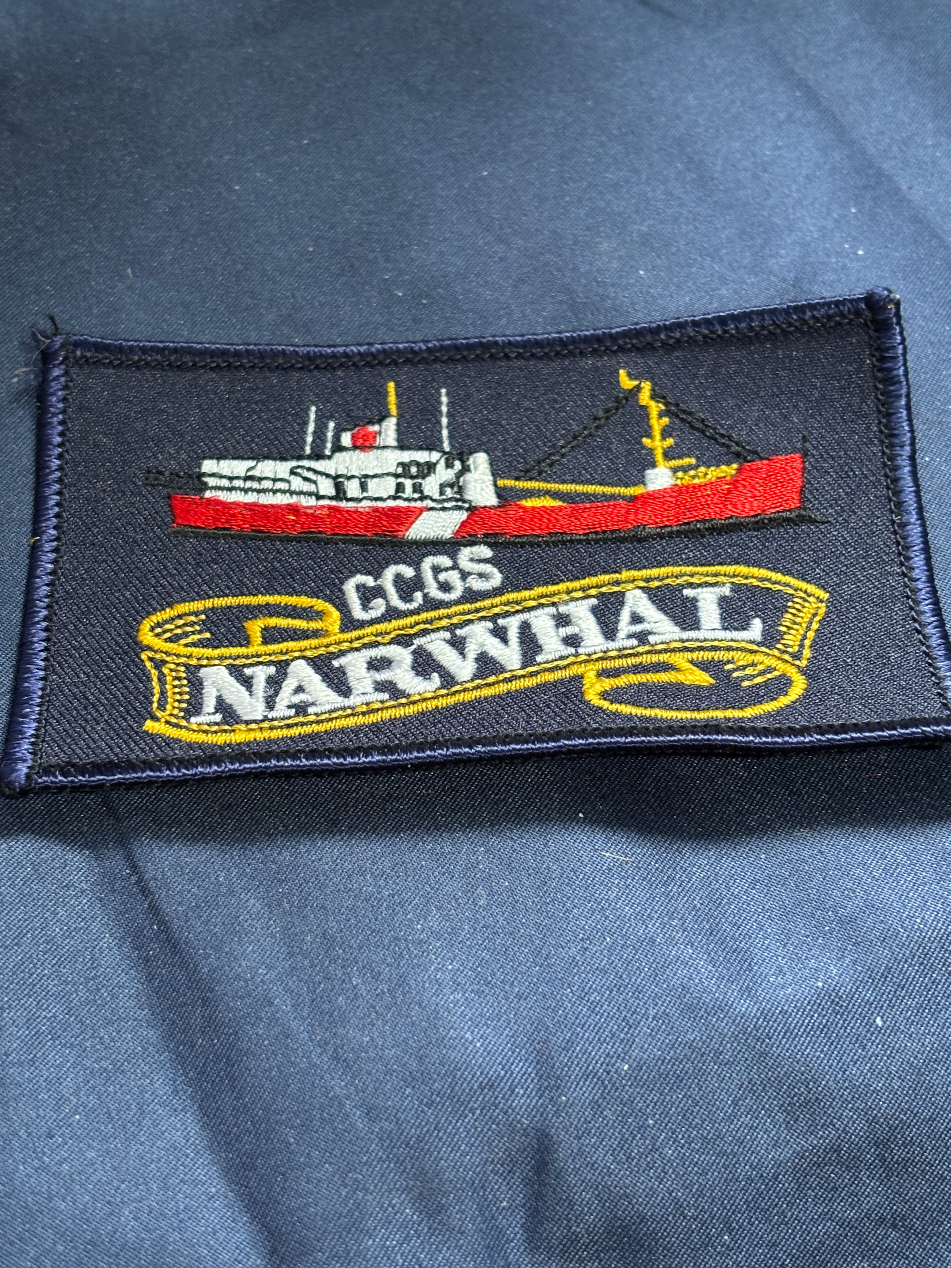 Canadian Coast Guard Ships Crest Narwhal