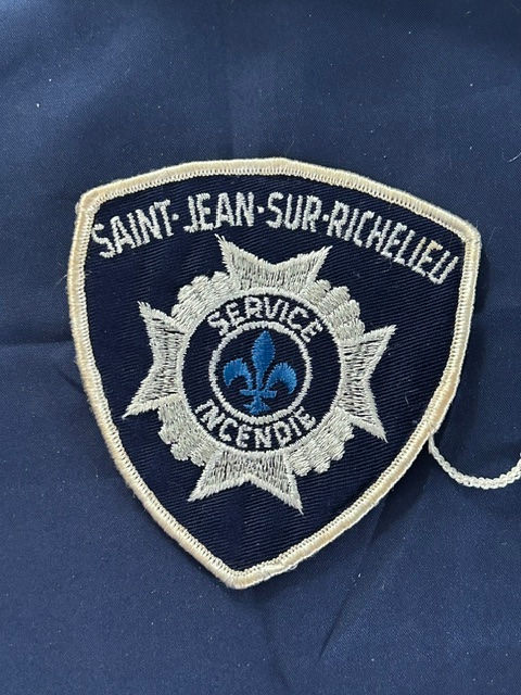 Canadian Fire Dept Shoulder flash Sainte-Jean-Sur-Richelieu