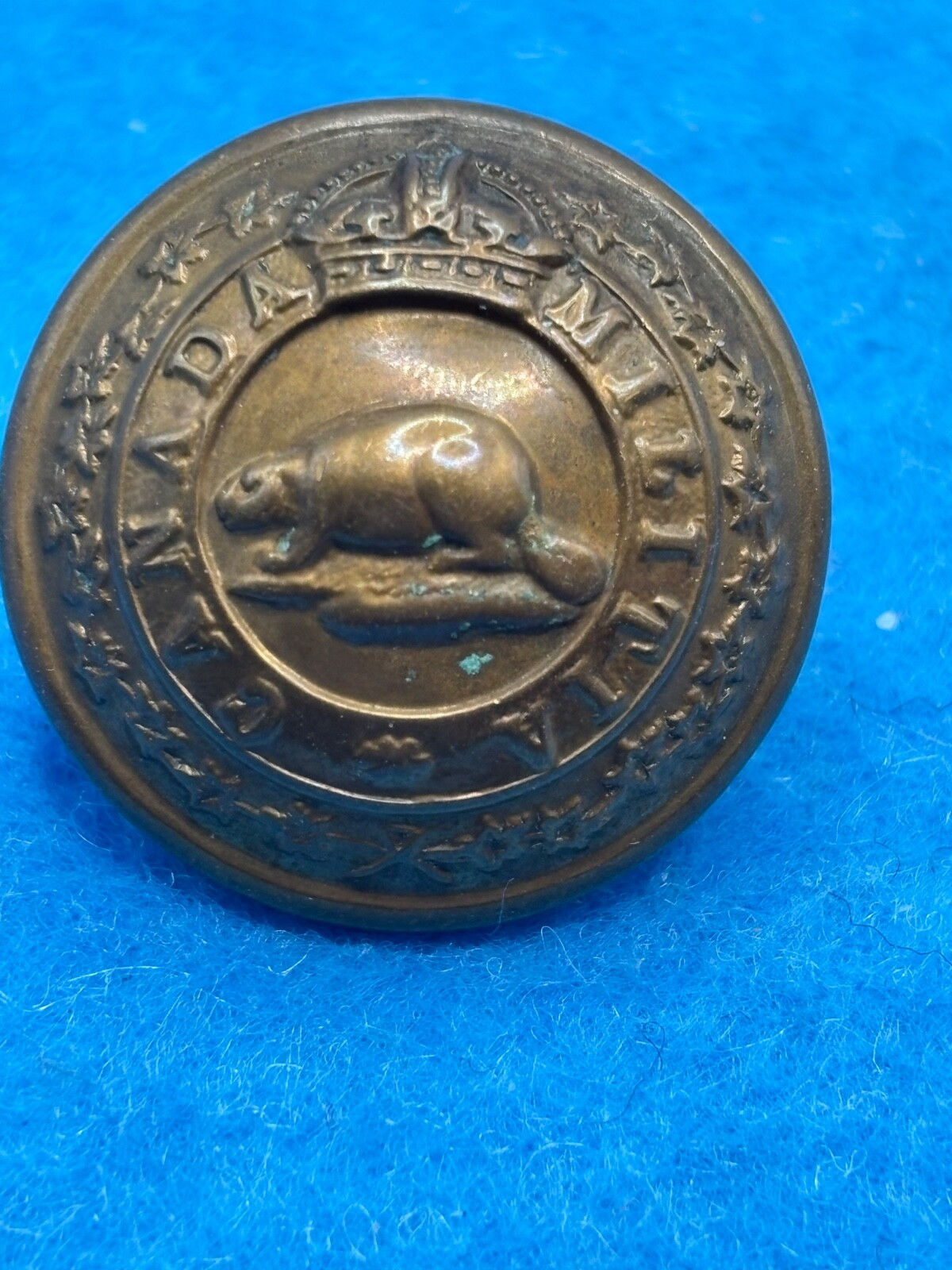 Canadian Army Pre 1920 Buttons Militia (Firmin London) 1 inch