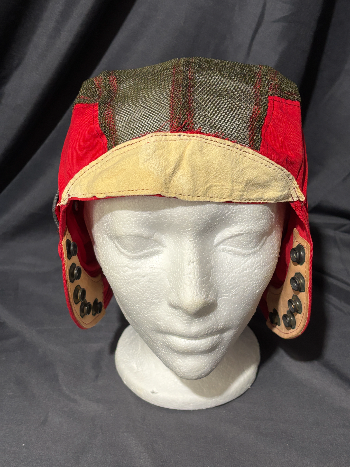 U.S. Navy Gentex Aviator cap in red