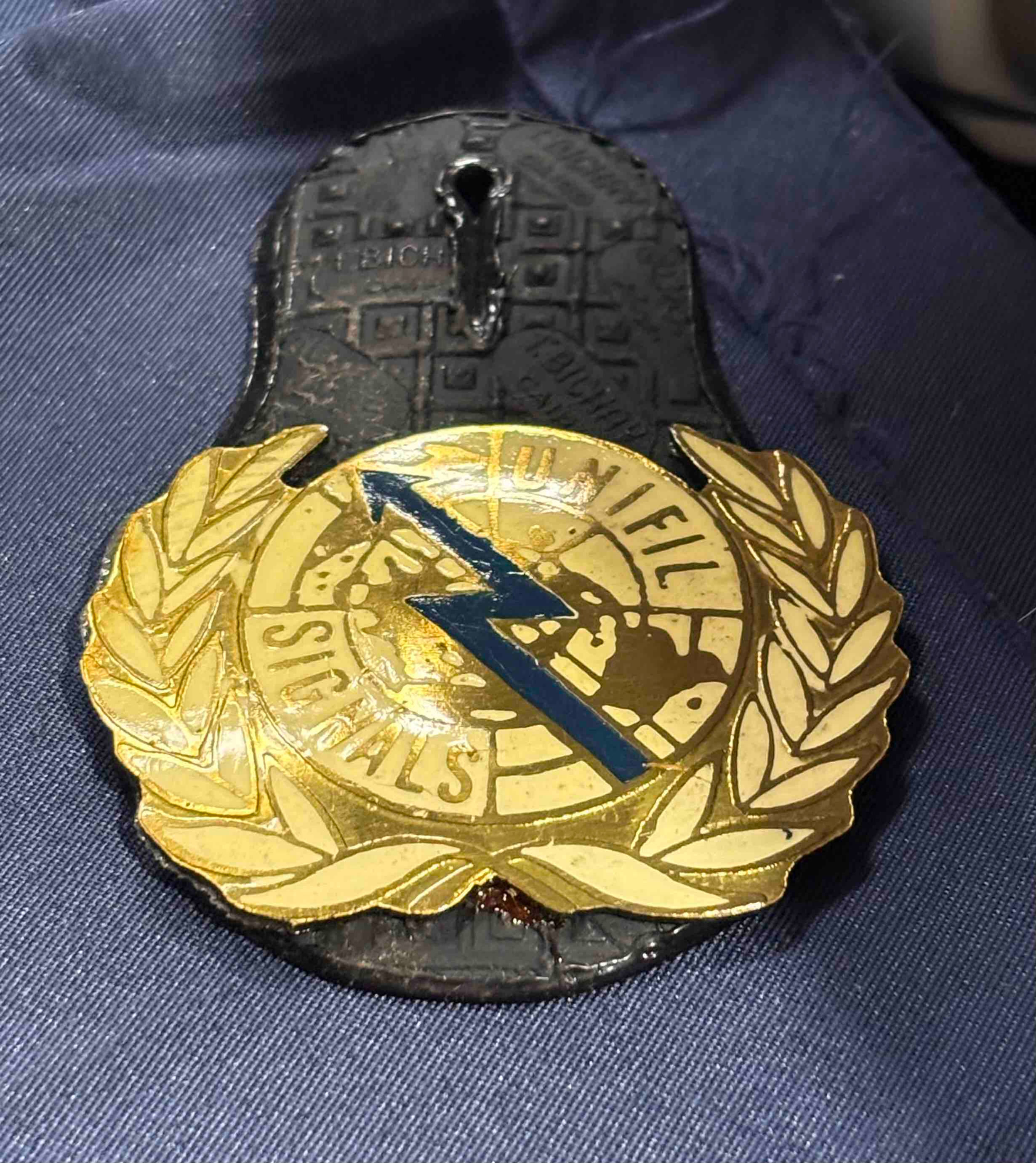 Canadian Army 1974 UN Pocket Badge UNIFIL Signals