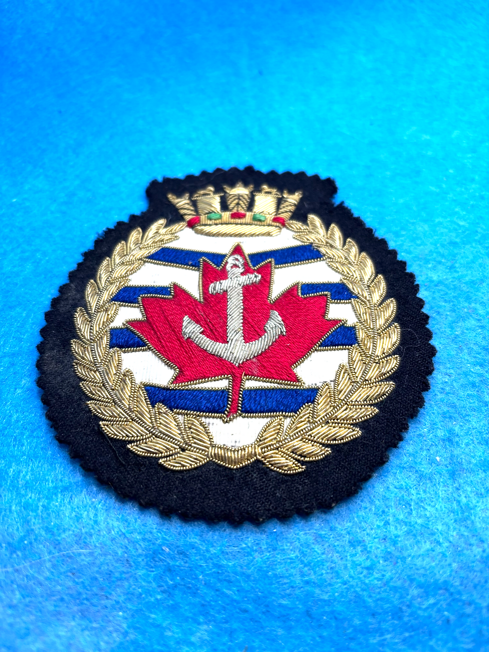 Thumbnail: Master Mariner bullion wire blazer crest