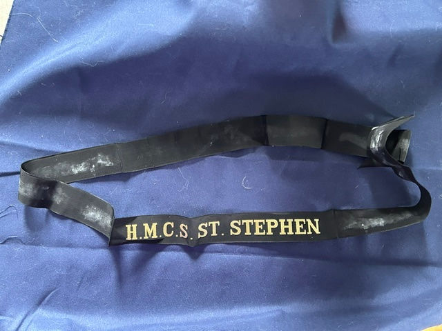 RCN Cap Tally HMCS St. Stephen