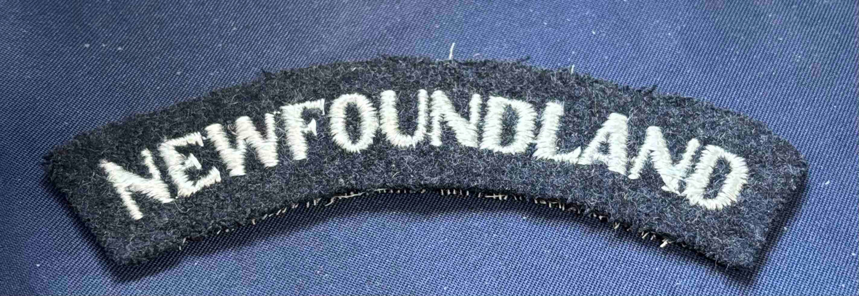 British RoyalAir force 125Squadron (Newfoundland) Shoulder flash