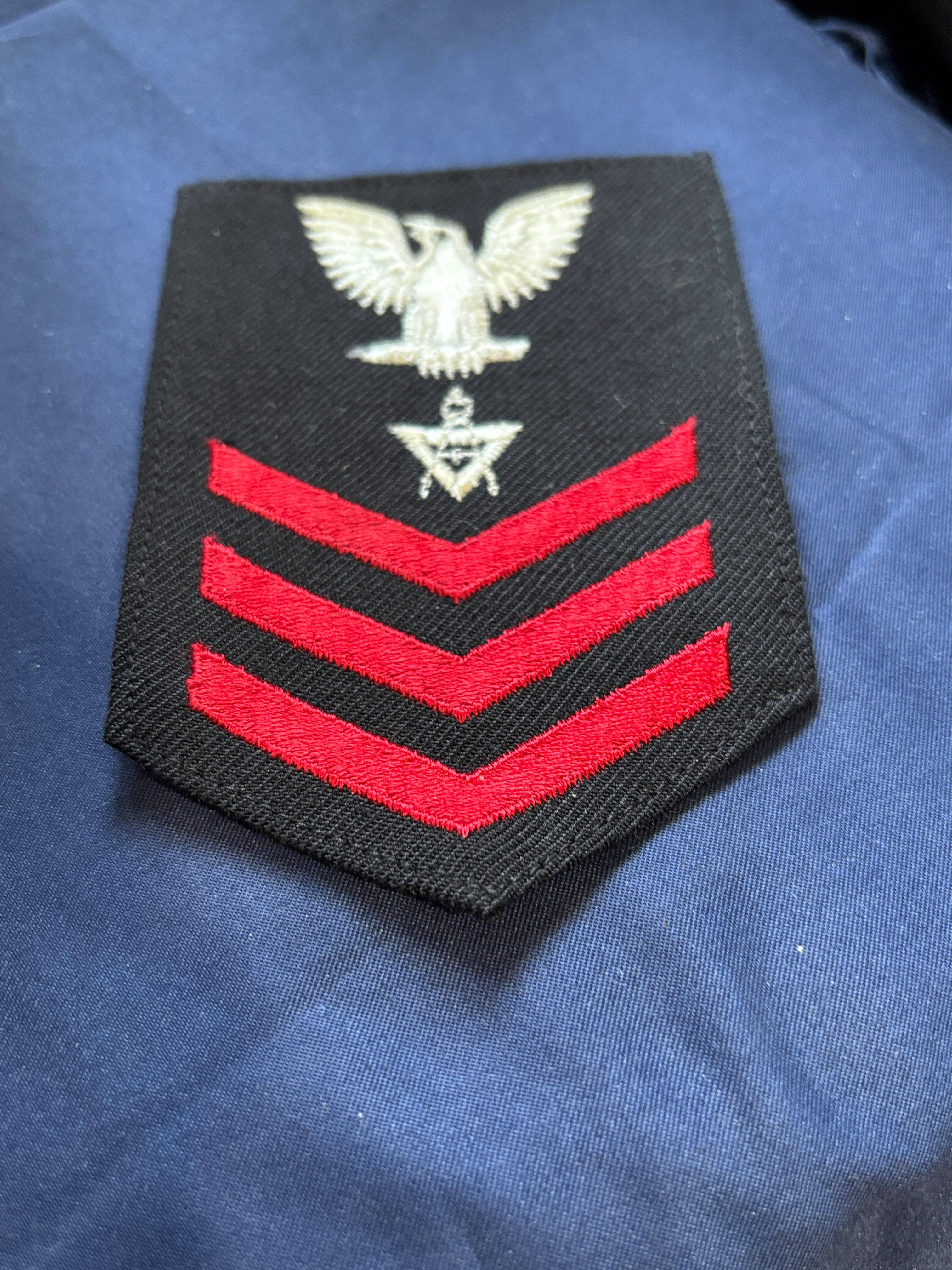 United States Navy Rating CPO Draftsman/Illustrator 1st class