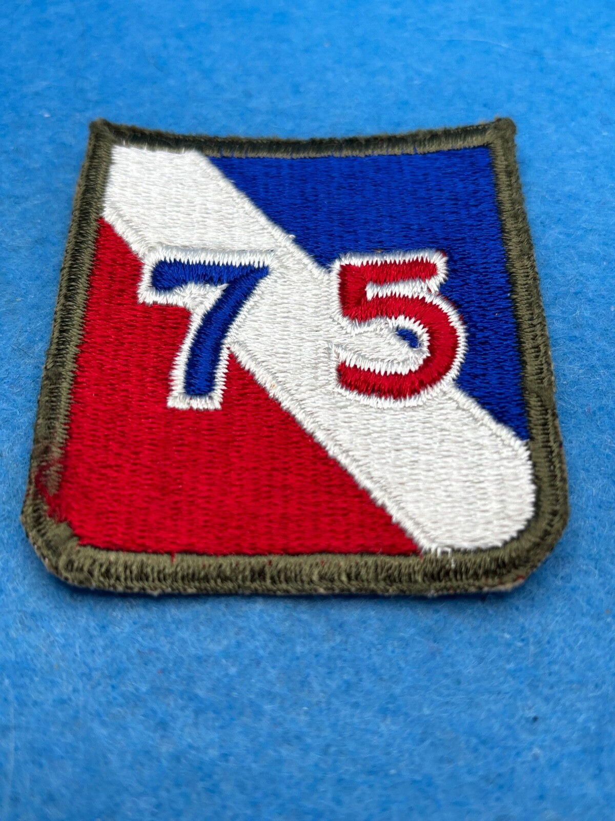 U.S. Army shoulder 75th Infantry Division