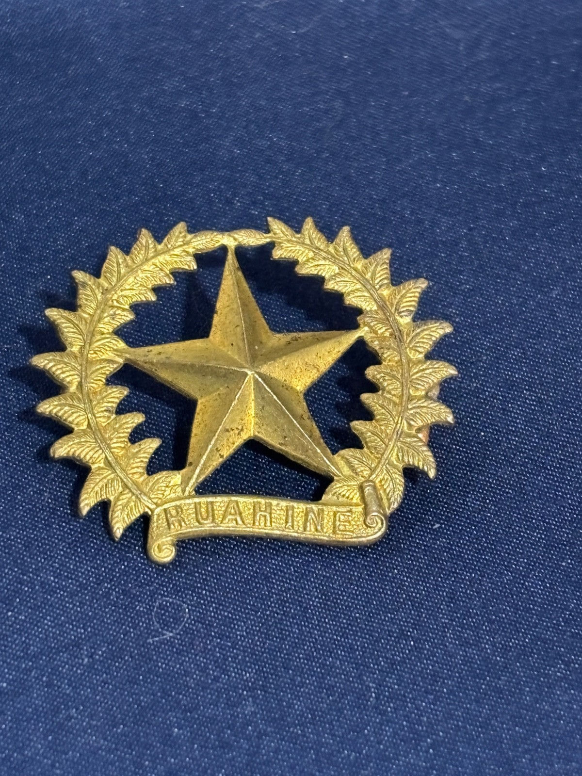 New Zealand Infantry 17th Ruahire Regiment Cap badge