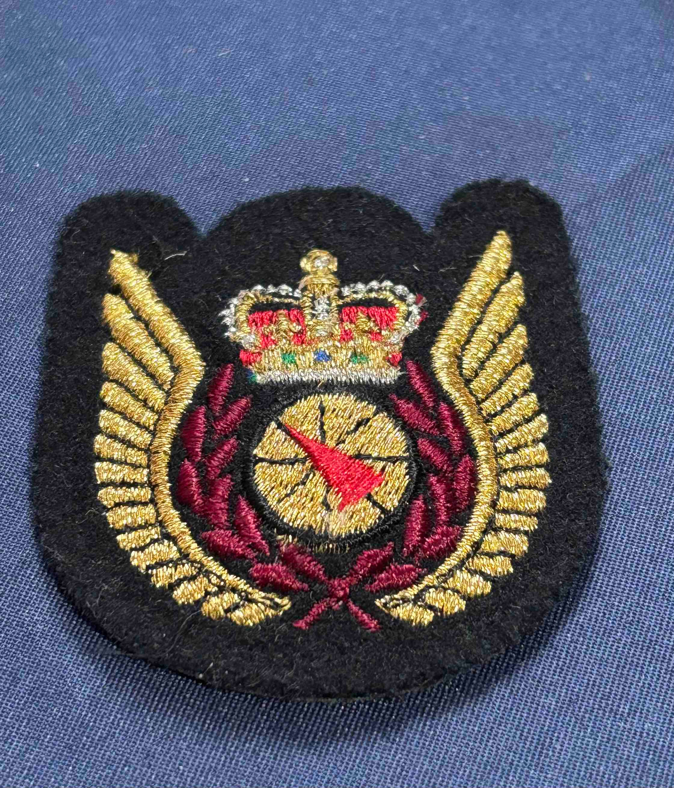 RCAF Wings Full dress gold mylar thread AWACS