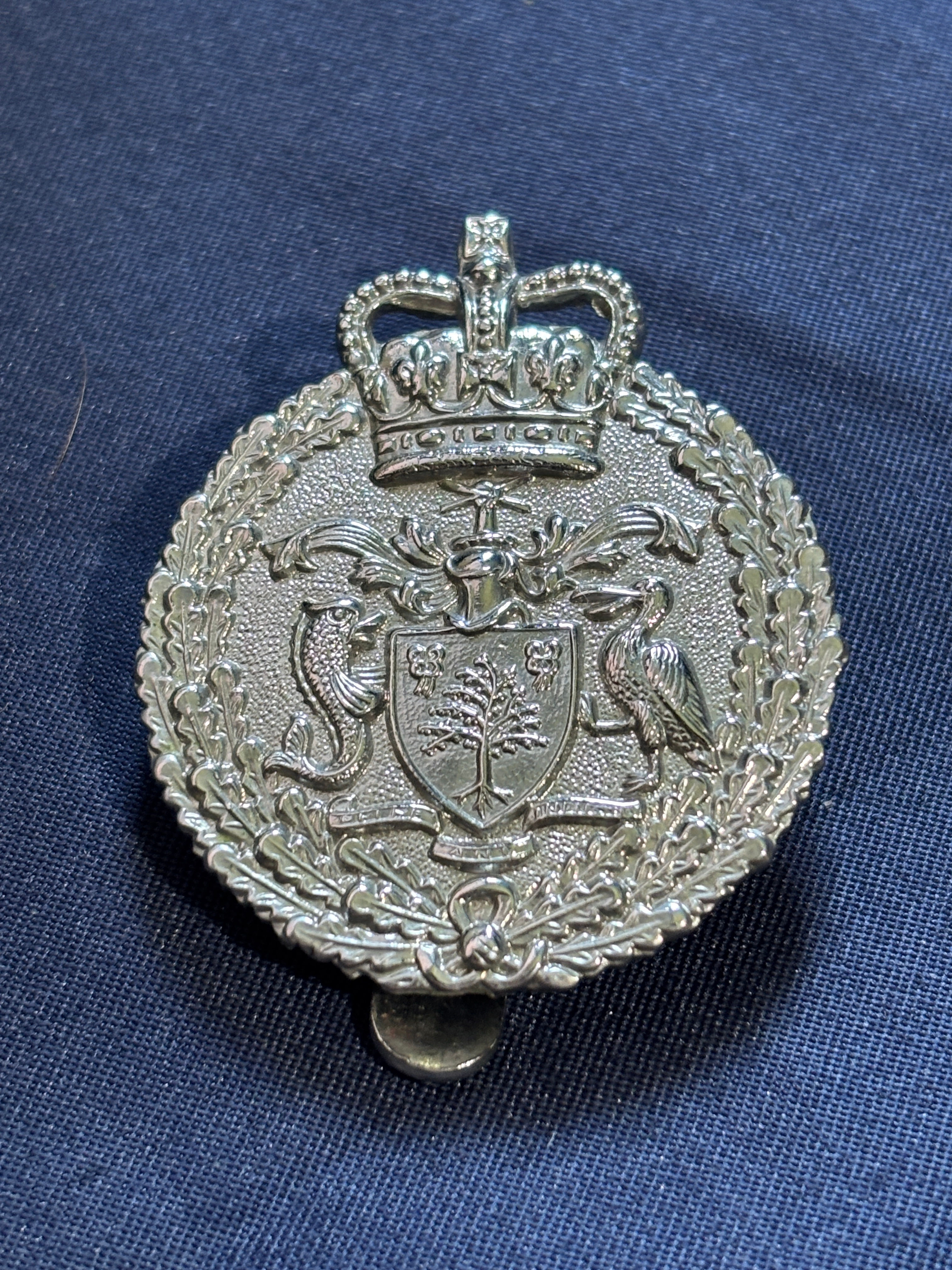 Barbados Police cap badge