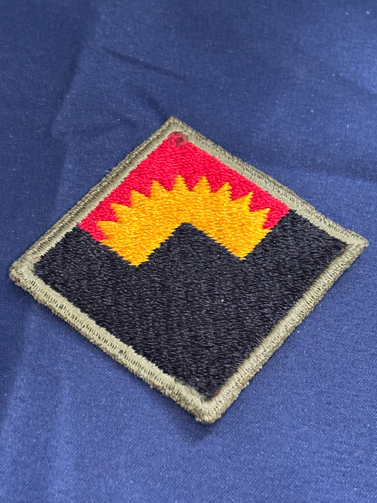 United States Army WW2 shoulder flash Western Command