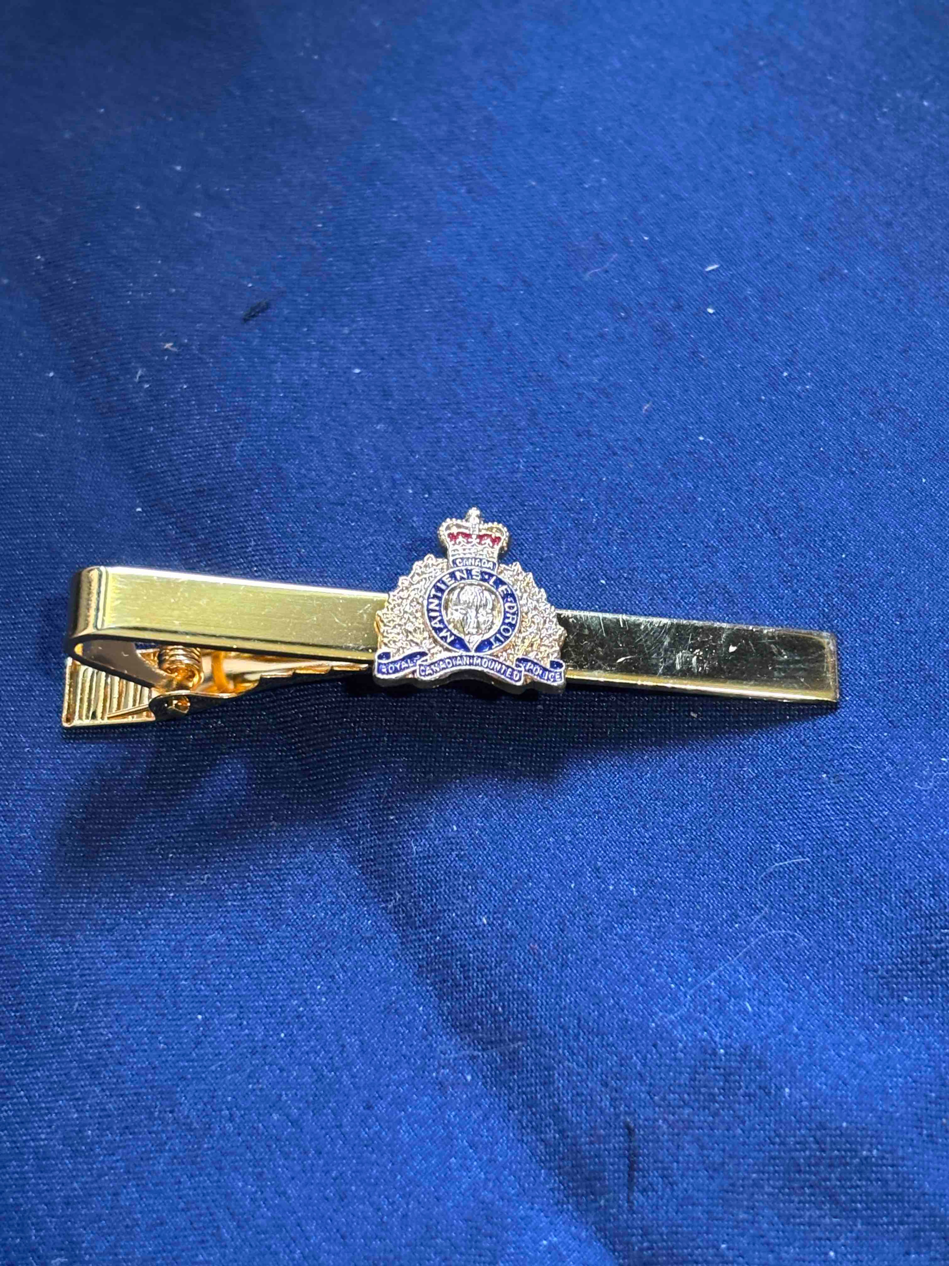 Royal Canadian Mounted Police Tie clasp